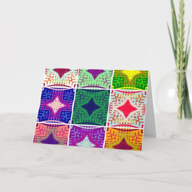 Carte de voeux Modèle horizontal (Devant)