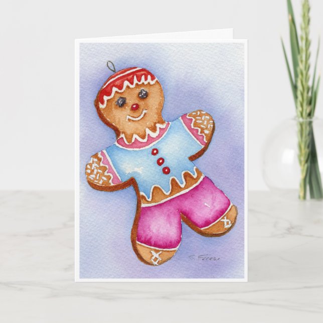 Carte de vœux "Moments Sucrés" (Devant)