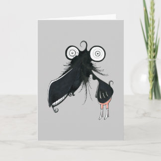 Carte de voeux Monster Trombone