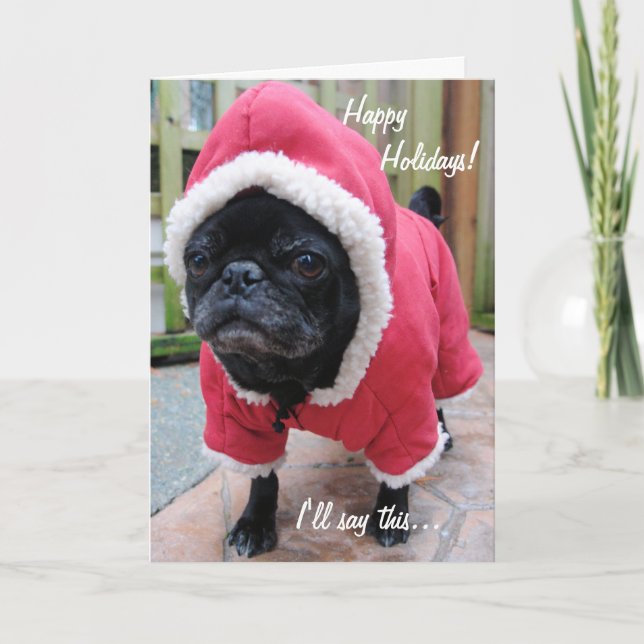 Carte de voeux Moody Carlin Noël (Devant)