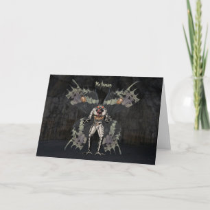 Carte de voeux Mothman