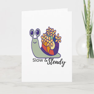 Carte de vœux motivante mignonne pour encouragemen