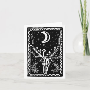 Carte de voeux Mushrrom Stag