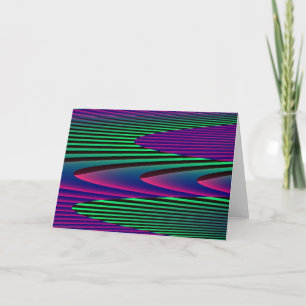 Carte de voeux Neon Seas