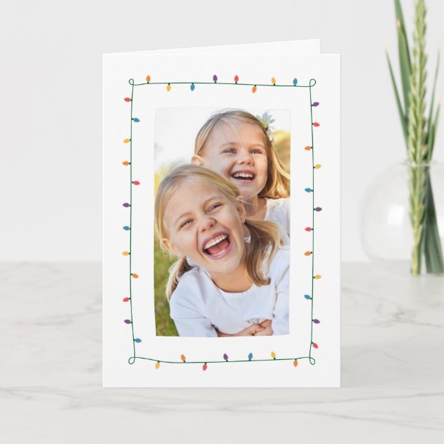 Carte de voeux Noël (Devant)