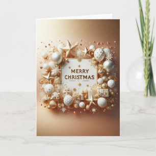 Carte de Vœux Noël - “Un Noël scintillant“