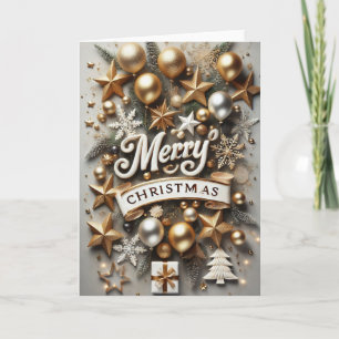 Carte de Vœux Noël - “Un Noël scintillant“