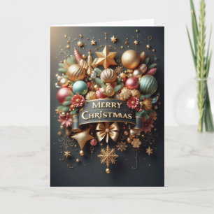 Carte de Vœux Noël - “Un Noël scintillant“