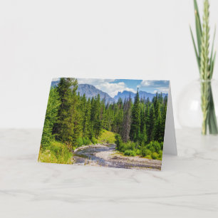 Carte de voeux North Fork Shoshone River