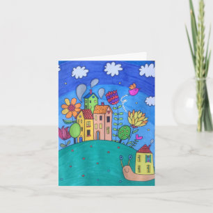 Carte de voeux - Nous Avons Déménagé