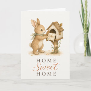 Carte de vœux Nouvelle Maison Home Sweet Home