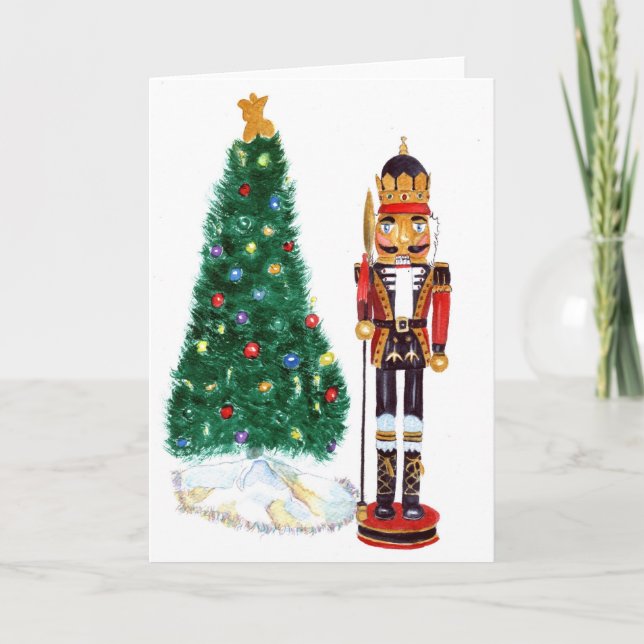 Carte de voeux Nutcracker (Devant)