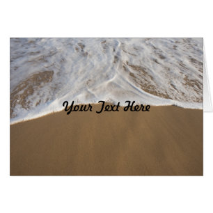 Carte de voeux Ocean and Beach