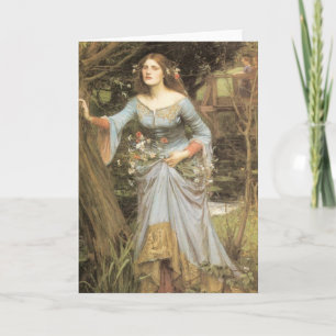 Carte de voeux Ophelia