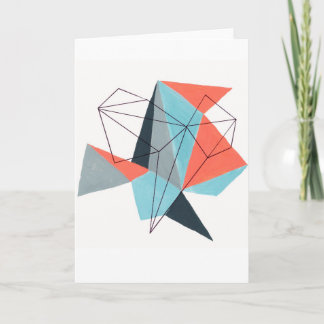Carte de voeux Origami 1