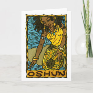 Carte de voeux Oshun