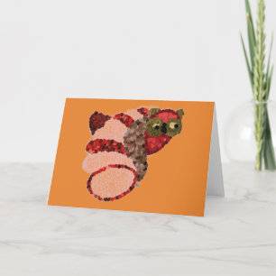 Carte de voeux Owl