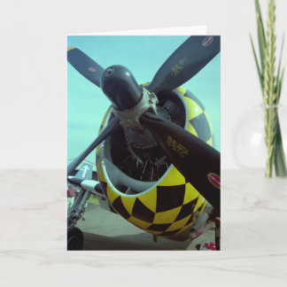 Carte de voeux P-47 Thunderbolt