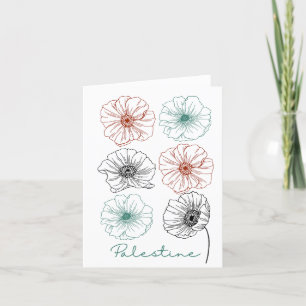 Carte de voeux Palestine