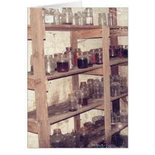 Carte de voeux Pantry Abandonnée