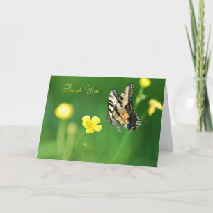 Carte de voeux papillon