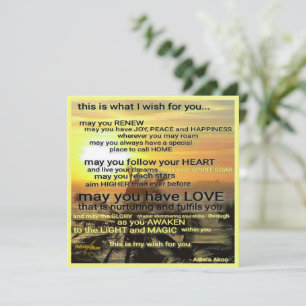 Carte de voeux par Adiela Akoo