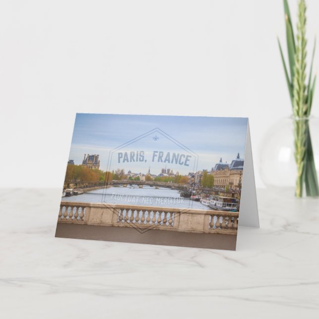 Carte de voeux Paris Series 02 (Devant)