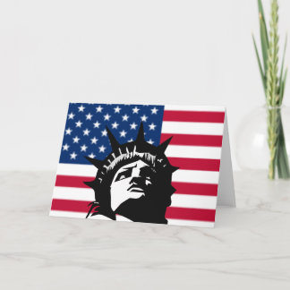 Carte de voeux patriotique