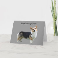 Carte de voeux Pembroke Welsh Corgi