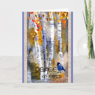 Carte de voeux personnalisée Aspens