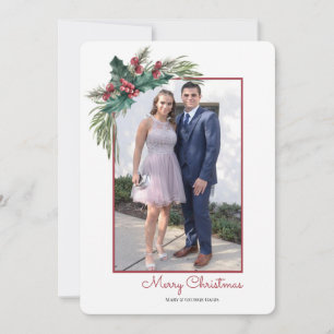 Carte de vœux personnalisée avec photo de Holly Be