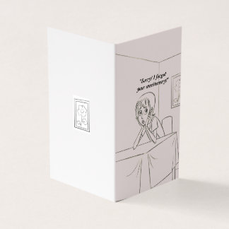 Carte de voeux personnalisée Belated anniversaire