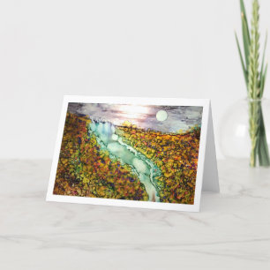 Carte de voeux personnalisée dessinée à la main