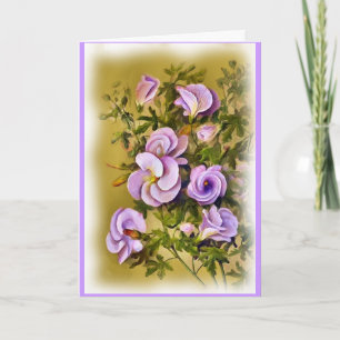 Carte de voeux personnalisée pour l'anniversaire d