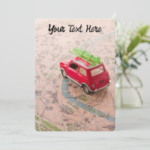 Carte de vœux personnalisée pour l'aventure en kay
