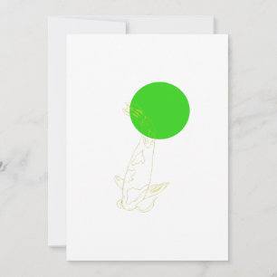 Carte de voeux personnalisée pour le minimalisme d