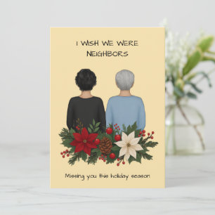 Carte de vœux personnalisée pour les meilleurs ami