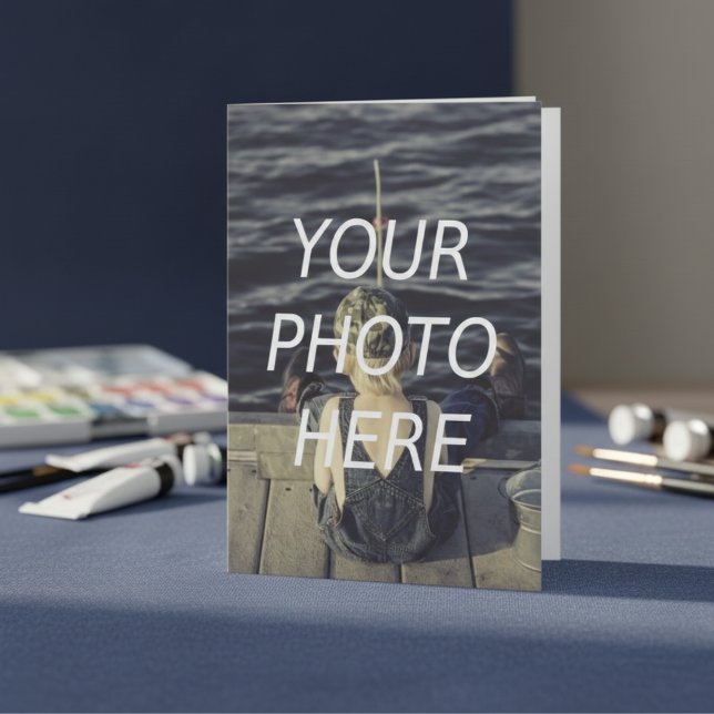 Carte de vœux photo (Personalized Photo Card )