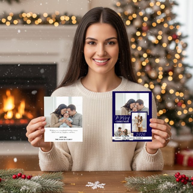 Carte de vœux photo de Noël (Créateur téléchargé)