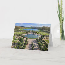 Carte de voeux photo Jardins de Versailles