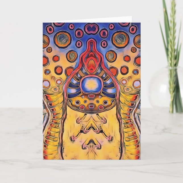 Carte de voeux "Pinball Wizard" (Devant)