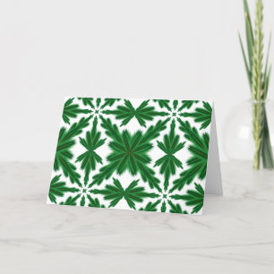 Carte de voeux Pine Mandala