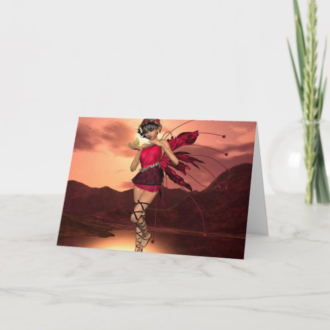 Carte de voeux Pixie Dust (Devant)