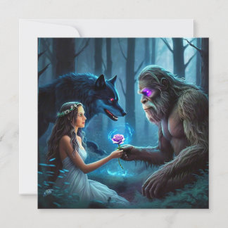 Carte de voeux plate