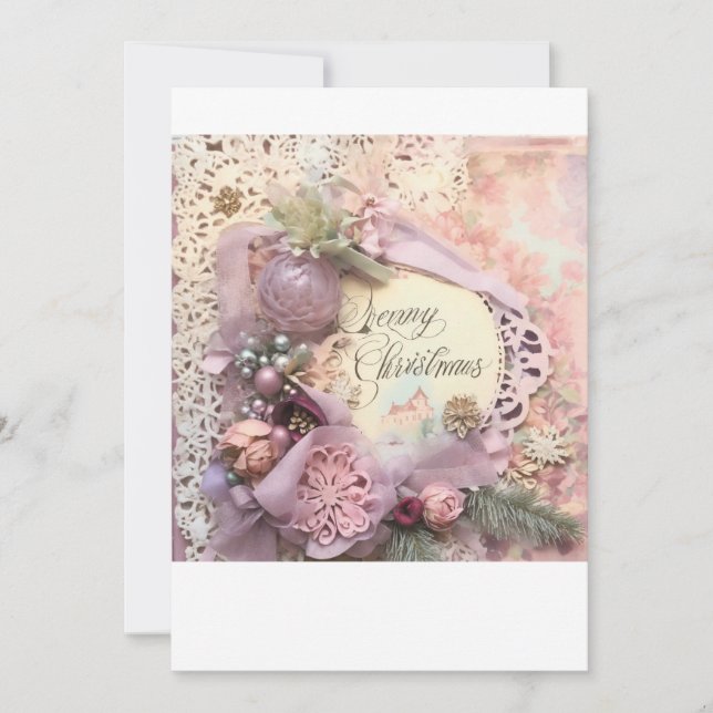 Carte de vœux plate (Devant)