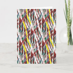 Carte de voeux pliée