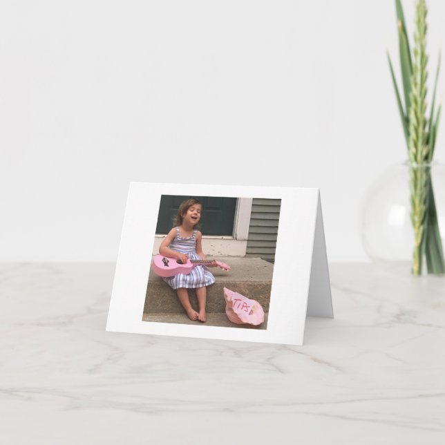 Carte de voeux pliée (Devant)