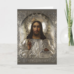 Carte de vœux pliée