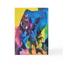 Carte de vœux pliée