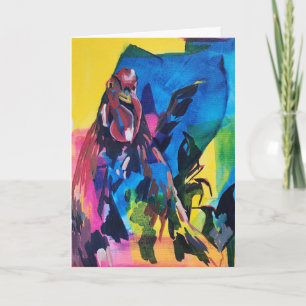 Carte de vœux pliée